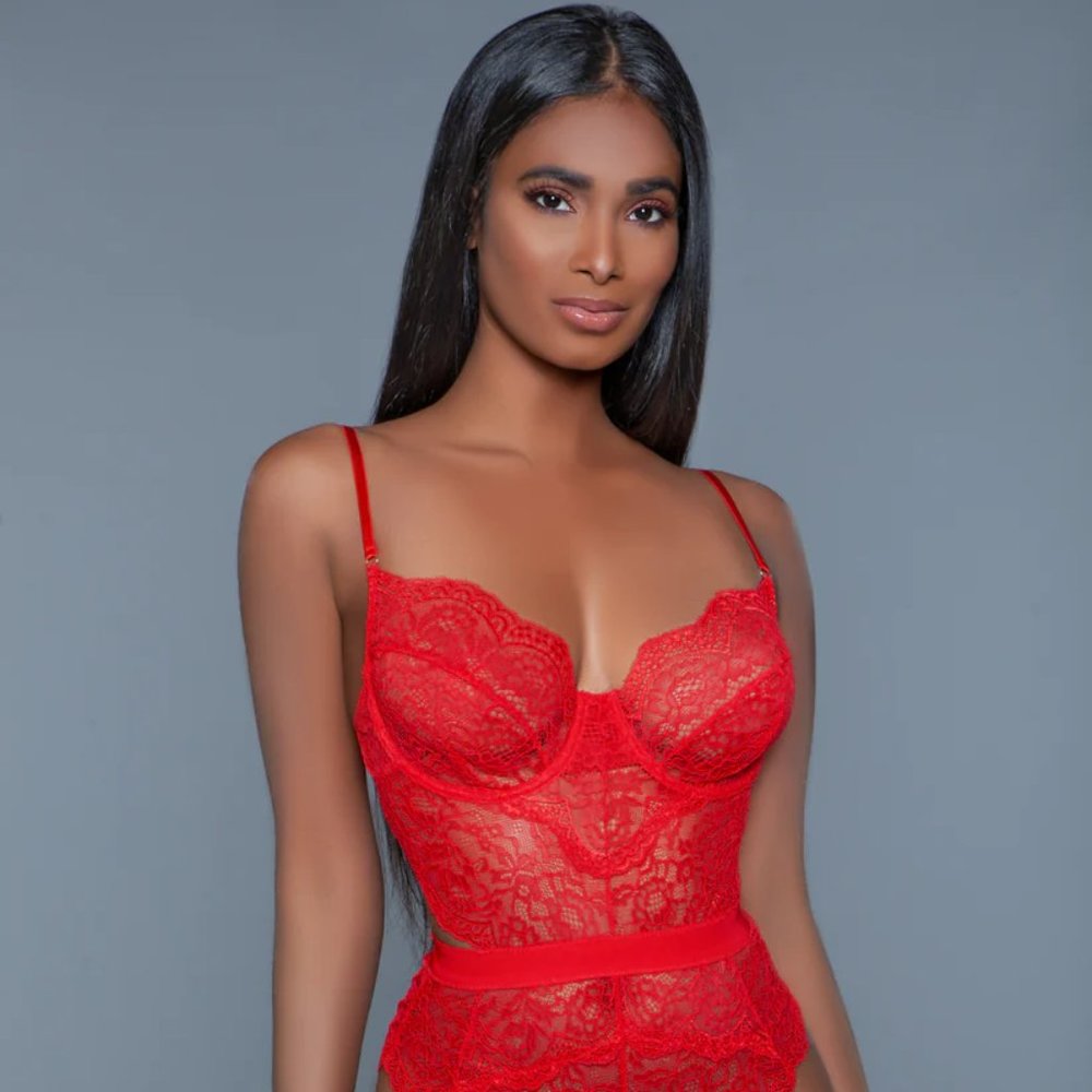 BeWicked - 2014 Bettany Bodysuit Red - Lingerie For Women